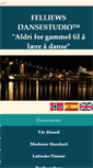 Mobile Screenshot of felliewsdansestudio.no